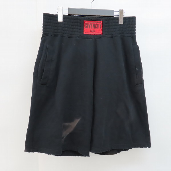 実際に弊社で買取させて頂いた【JPタグ】GIVENCHY/ジバンシィ ダメージ加工ハーフパンツ/ショーツ BM501A3Y04/M
