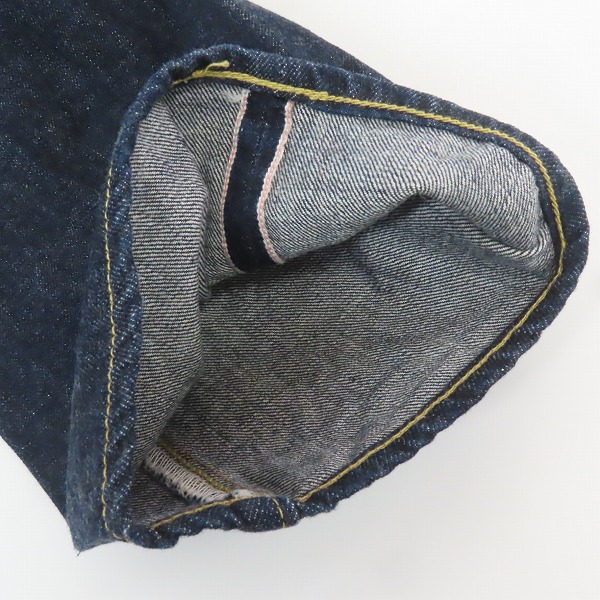 実際に弊社で買取させて頂いたSUGAR CANE/シュガーケーン Lot 2009 ボタンフライ デニムパンツ/W33L34の画像 5枚目