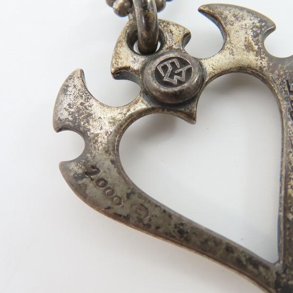 実際に弊社で買取させて頂いた(2)TRAVIS WALKER/トラヴィスワーカー ヴァンパイアハートペンダントの画像 4枚目