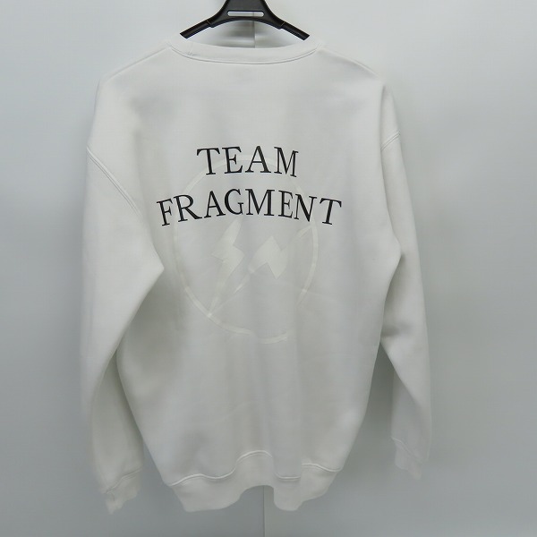 実際に弊社で買取させて頂いたFRAGMENT DESIGN×united athle/フラグメント×ユナイテッドアスレ ボックスロゴ 10oz スウェットトレーナー/XLの画像 1枚目