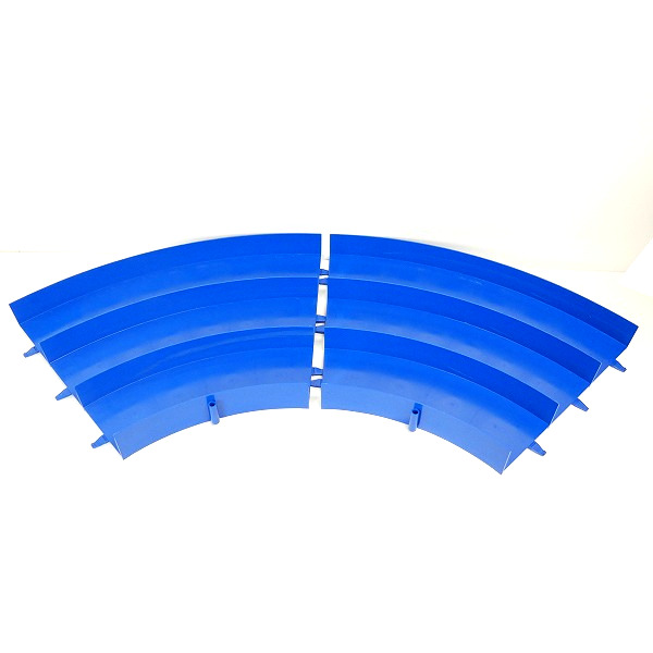 実際に弊社で買取させて頂いたTAMIYA/タミヤ ミニ四駆 ジャパンカップ ジュニアサーキット カーブ(青) 8枚セットの画像 6枚目