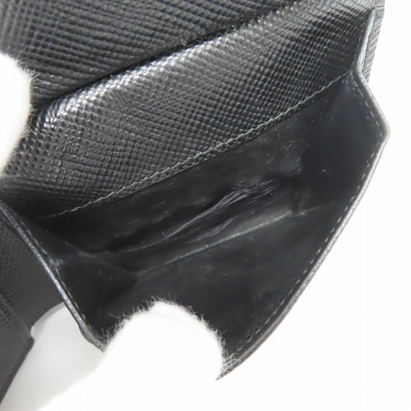 実際に弊社で買取させて頂いた【難有】PRADA/プラダ サフィアーノ 二つ折り 財布の画像 7枚目