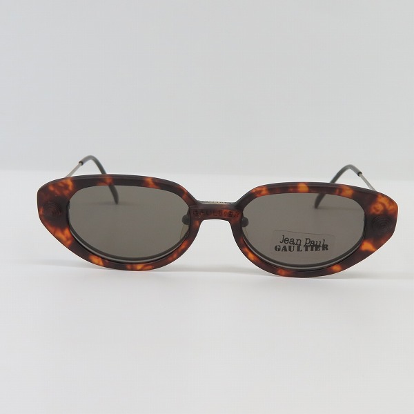 実際に弊社で買取させて頂いた JEAN PAUL GAULTIER/ジャンポールゴルチエ ヴィンテージ サングラス クリップオン 56-7205の画像 1枚目