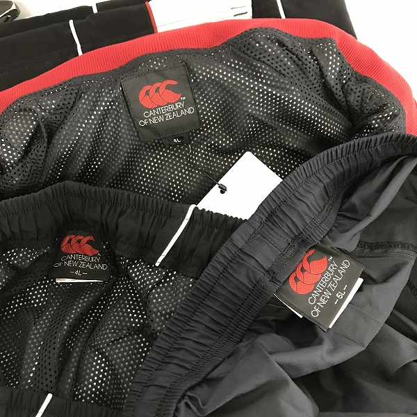実際に弊社で買取させて頂いた【おまとめ品/未使用】CANTERBURY/カンタベリー ラグビー日本代表 ウインドブレーカー/パンツ/ショーツ/4L/5Lの画像 1枚目