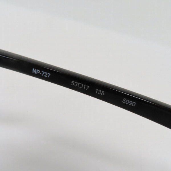 実際に弊社で買取させて頂いた999.9/フォーナインズ メガネフレーム NP-727の画像 4枚目