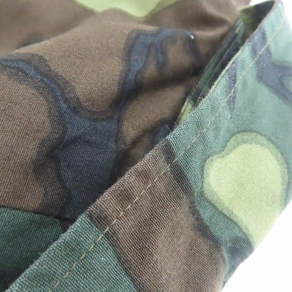 実際に弊社で買取させて頂いたSUGAR CANE×Mister Freedom/シュガーケン×ミスターフリーダム ERDL CAMO THE CONTINENTAL カモフラ 半袖シャツ SC36967/Mの画像 6枚目