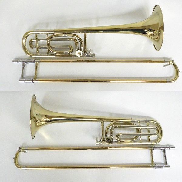 実際に弊社で買取させて頂いた★ROXY/ロキシー 233" テナーバストロンボーン ハードケース付の画像 1枚目