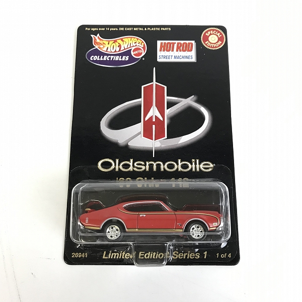 実際に弊社で買取させて頂いた【未開封】マテル HOT WHEELS/ホットウィール リミテッドエディションシリーズ1  ホットロッドマガジン Oldsmobile 69 Olds 442
