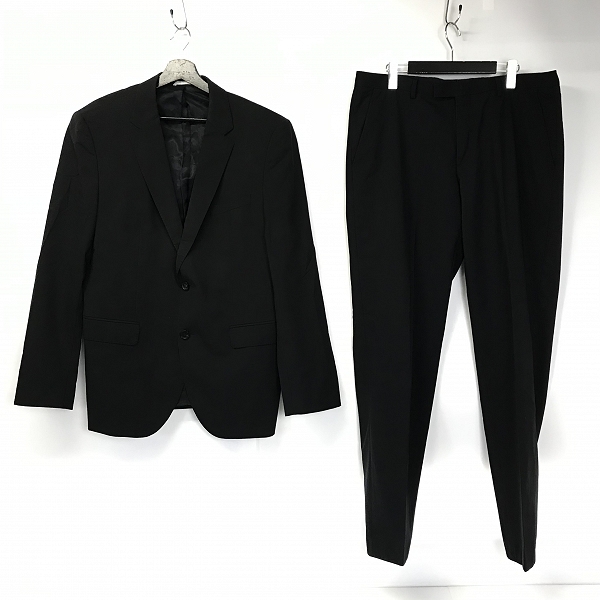実際に弊社で買取させて頂いた【おまとめ/4点】HUGO BOSS/ヒューゴボス スーツ セットアップ/ジャケット/パンツの画像 1枚目