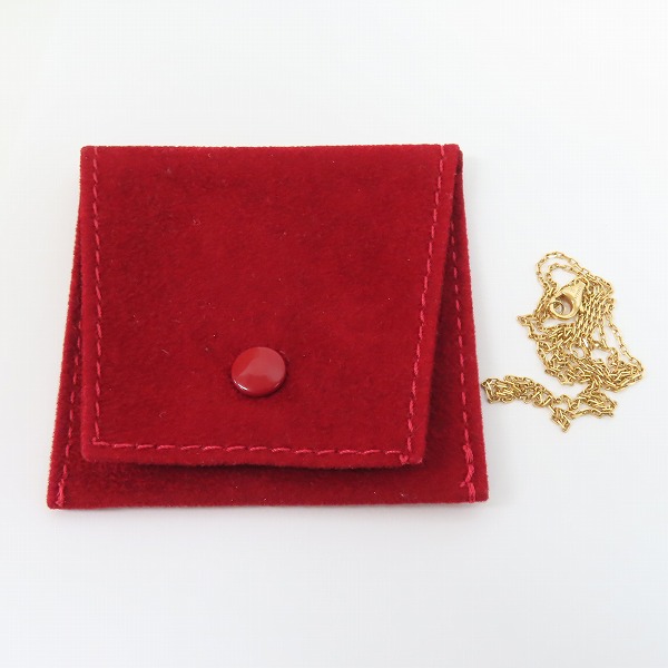 実際に弊社で買取させて頂いたCartier/カルティエ K18/750YG ネックレスチェーンの画像 5枚目