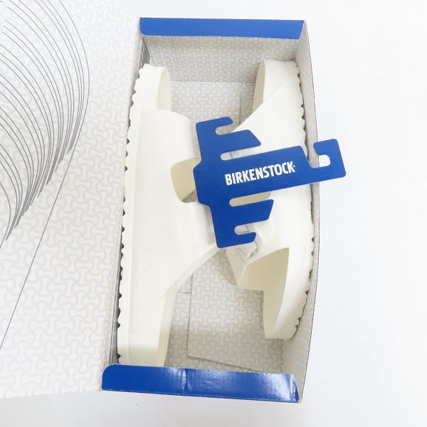 実際に弊社で買取させて頂いたBIRKENSTOCK/ビルケンシュトック ARIZONA/アリゾナ サンダル ホワイト 0129443/40の画像 7枚目