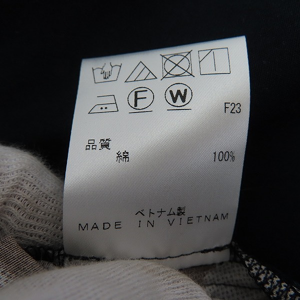 実際に弊社で買取させて頂いたPaul Smith/ポールスミス レオパード切替 総柄 デザイン長袖シャツ /38の画像 4枚目