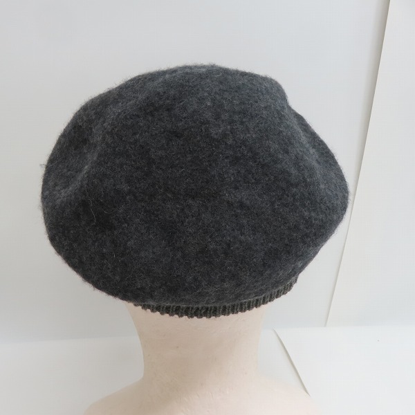 実際に弊社で買取させて頂いたNO ID. /ノーアイディー ホールリブウールベレー 849888-725Hの画像 3枚目