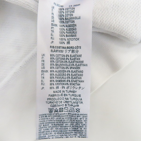 実際に弊社で買取させて頂いたDIESEL BLACK GOLD/ディーゼルブラックゴールド スウェット トレーナー ペンキプリント /Lの画像 3枚目