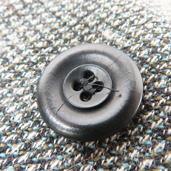 実際に弊社で買取させて頂いたDries Van Noten/ドリス ヴァンノッテン ウール ダブルロングコート 48の画像 8枚目