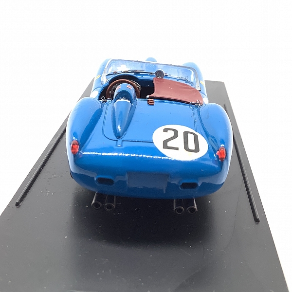 実際に弊社で買取させて頂いたBANG/バン FERRARI 250 TR LE MAN 58 ミニカー BLUE 1/43の画像 6枚目