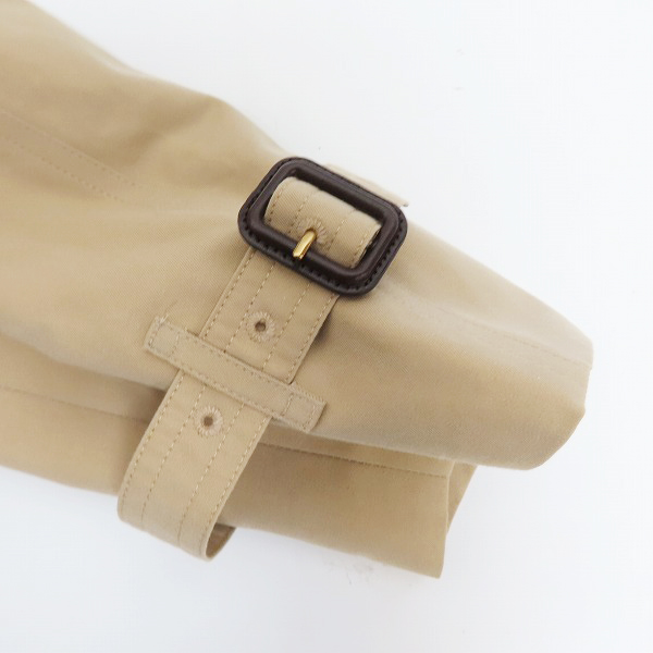 実際に弊社で買取させて頂いたBurberry/バーバリー THE WESTMINSTER 英国製 裏地ノバチェック トレンチコート/UK8の画像 4枚目