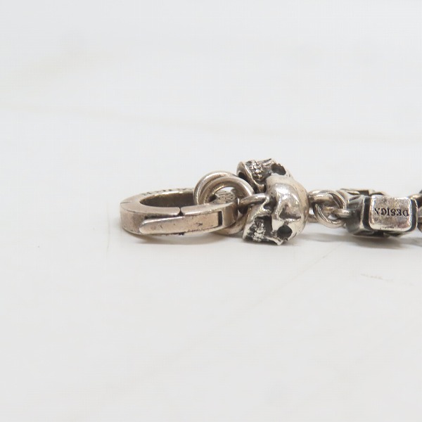 実際に弊社で買取させて頂いたDEAL DESIGN/ディールデザイン スカルズアンドクロスチェーン ネックレス の画像 3枚目