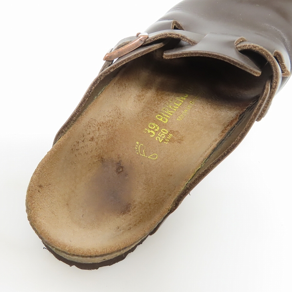 実際に弊社で買取させて頂いたBIRKENSTOCK/ビルケンシュトック BOSTON/ボストン レザー サンダル /25の画像 4枚目