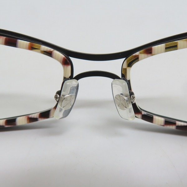 実際に弊社で買取させて頂いたless than human/レスザンヒューマン パンチラッ-14-ブルハミ アイウエア/メガネフレームの画像 4枚目