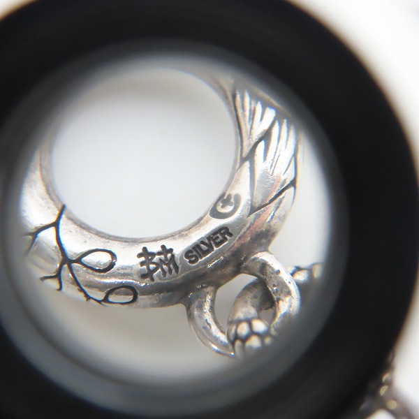 実際に弊社で買取させて頂いたBloody Mary/ブラッディマリー ブッディスト ランプ Tバー  ネックレスの画像 4枚目