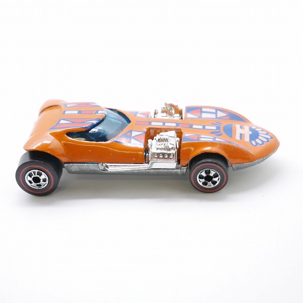 実際に弊社で買取させて頂いたMATTEL マテルのミニカ ホットウィール 34 ツインミル ミニカー 香港製の画像 4枚目