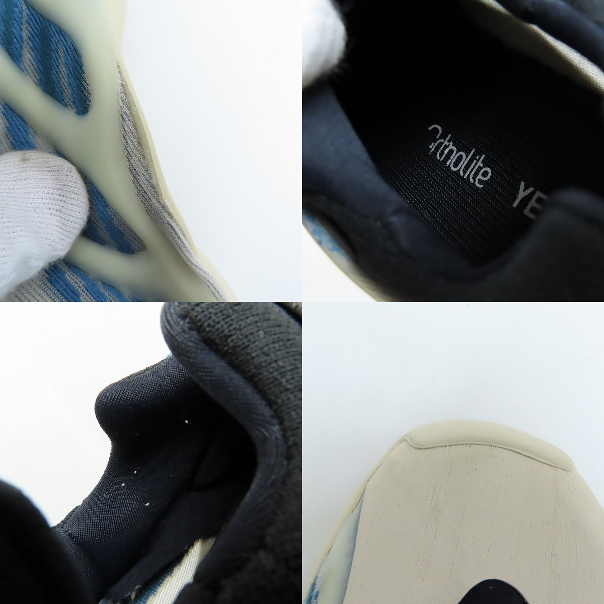 実際に弊社で買取させて頂いたadidas/アディダス YEEZY 700 V3 KYANITE イージー700 カイヤナイト GY0260/28の画像 6枚目