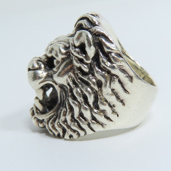 実際に弊社で買取させて頂いたLeathers＆Treasures/レザーズ＆トレジャーズ グランドライオンリング/17-18号の画像 2枚目