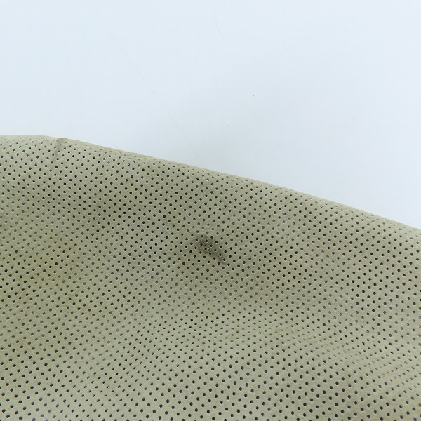 実際に弊社で買取させて頂いたBLVCK SCVLE/ブラックスケール スタジャン 袖パンチング Mの画像 7枚目