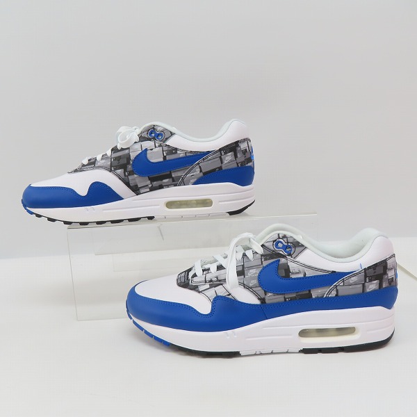 実際に弊社で買取させて頂いたNIKE×atmos/ナイキ×アトモス AIR MAX 1 PRNT/エアマックス1 プリント シューズ/スニーカー AQ0927-100 27の画像 3枚目
