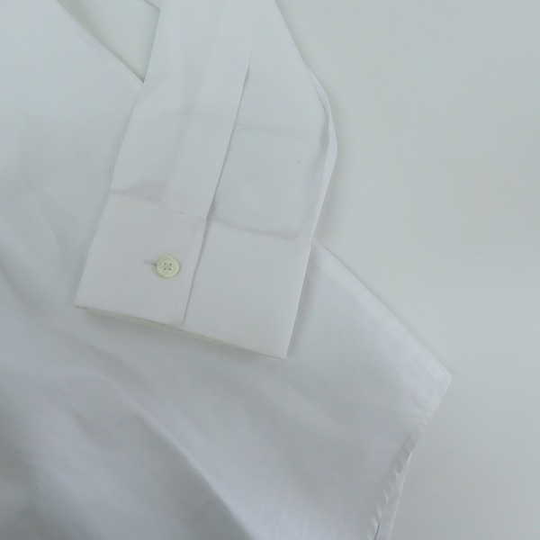 実際に弊社で買取させて頂いたGIVENCHY/ジバンシィ chain collar shirt 着脱チェーン装飾 長袖ドレスシャツ BM60KA109F/42の画像 9枚目