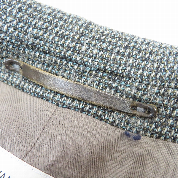 実際に弊社で買取させて頂いたDries Van Noten/ドリス ヴァンノッテン ウール ダブルロングコート 48の画像 5枚目