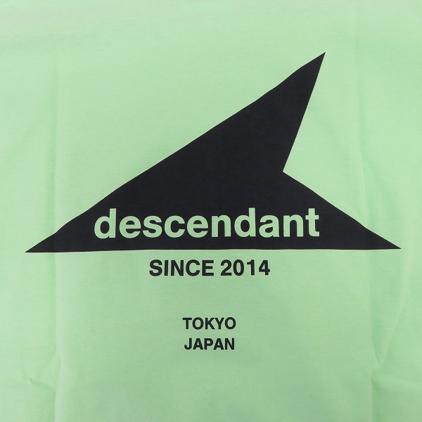 実際に弊社で買取させて頂いたDESCENDANT/ディセンダント CETUS SS TEE ロゴプリント 半袖Tシャツ 211ATDS-STM04S/3の画像 5枚目