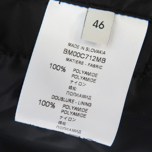 実際に弊社で買取させて頂いた【JPタグ】GIVENCHY/ジバンシイ STUDIO HOMME コーチジャケット BM00C712MB/46の画像 3枚目