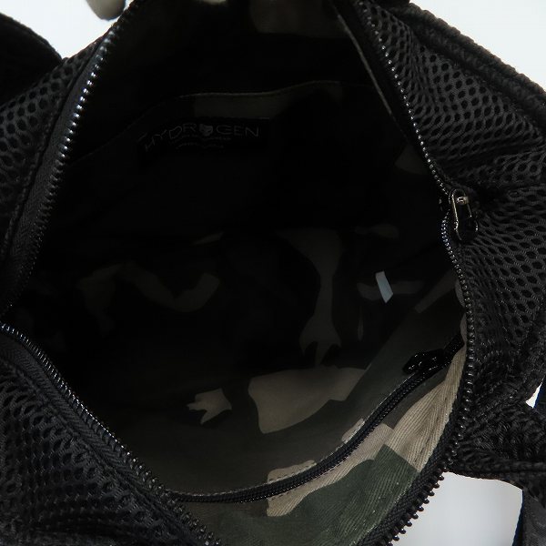 実際に弊社で買取させて頂いたHYDROGEN/ハイドロゲン メッシュ スカル スタッズ 2WAY ミニ トートバッグ/ショルダーバッグの画像 4枚目