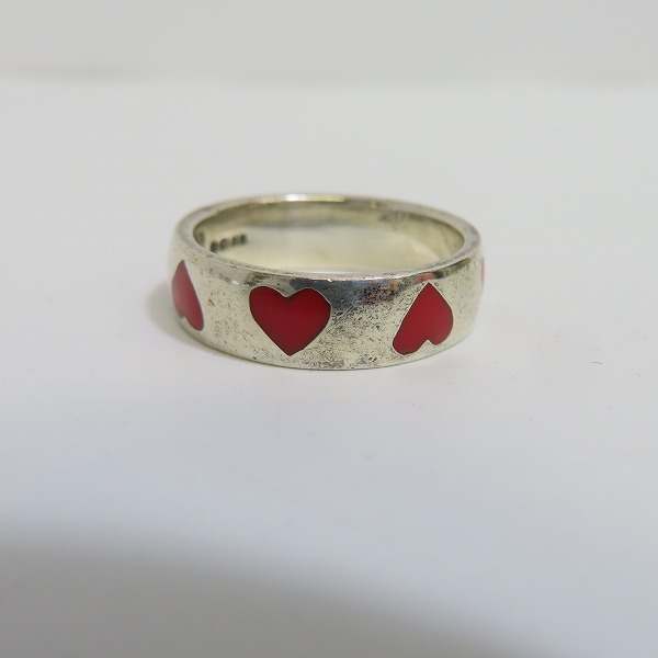 実際に弊社で買取させて頂いた【ギャラ付】CRAZY PIG/クレイジーピッグ ハートリング/24号の画像 4枚目