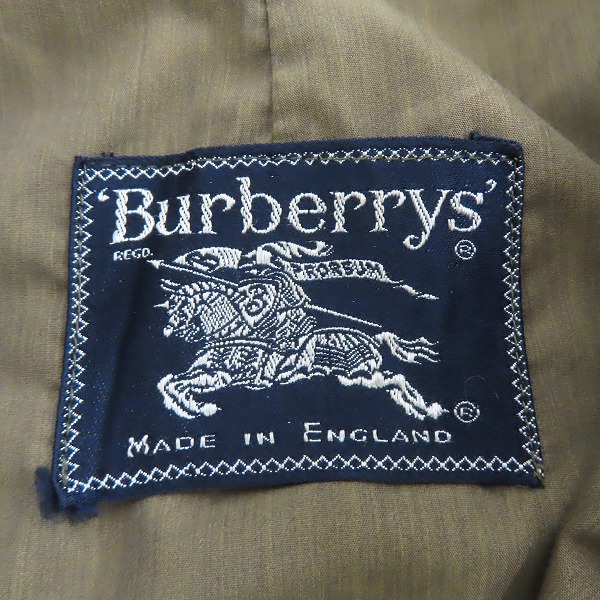 実際に弊社で買取させて頂いたBurberrys/バーバリーズ ステンカラーコートの画像 3枚目