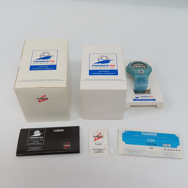 G-SHOCK/G-ショック 98年 FRANCE WORLD CUP フランスワールドカップ  