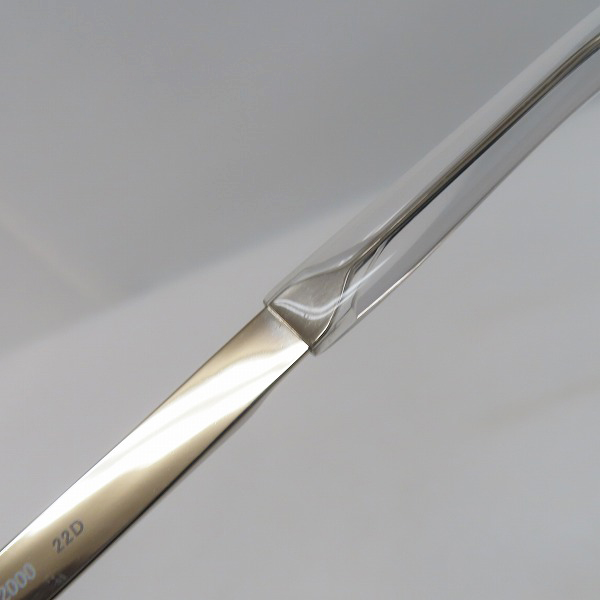 実際に弊社で買取させて頂いた999.9/フォーナインズ クリア×シルバー 眼鏡/メガネフレーム/アイウェア M-24 2000の画像 8枚目