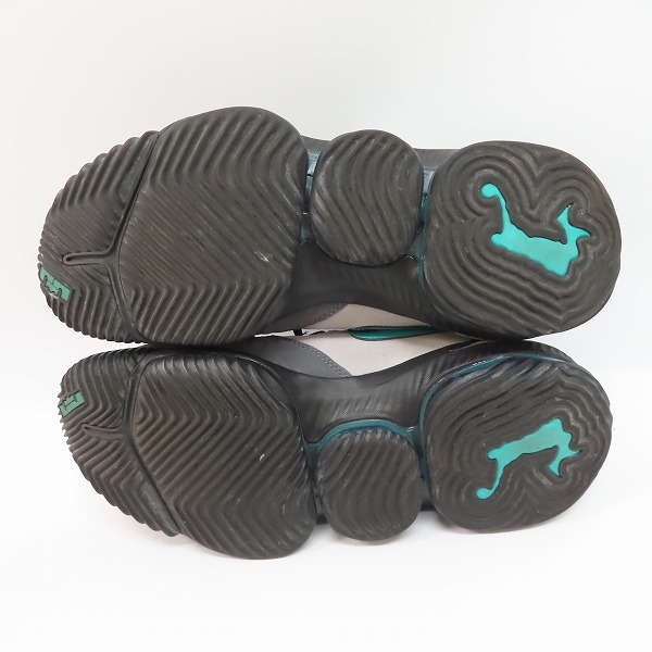 実際に弊社で買取させて頂いたATMOS×NIKE/アトモス×ナイキ LEBRON XVI LOW AC Clear Jade レブロン16 クリアジェイド CD9471-003/26.5の画像 2枚目