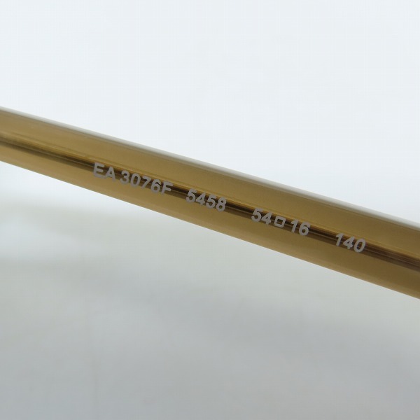 実際に弊社で買取させて頂いたEMPORIO ARMANI/エンポリオアルマーニ メガネフレーム アイウェア EA3076F 5458の画像 7枚目