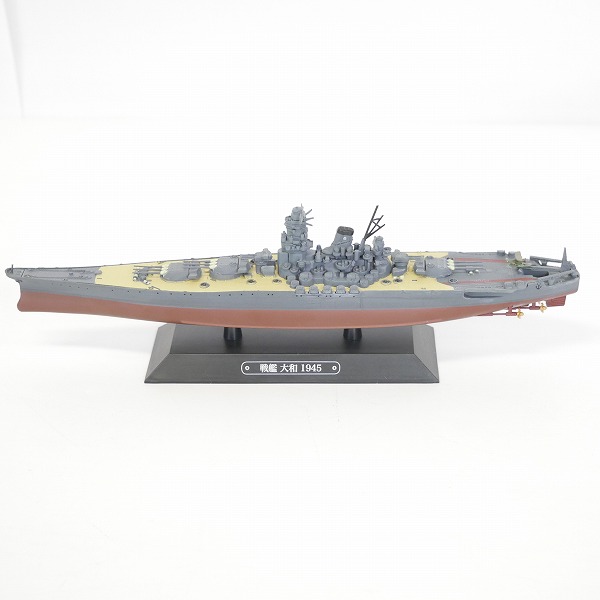 実際に弊社で買取させて頂いたEAGLE MOSS/イーグルモス 1/1100 世界の軍艦コレクション 戦艦 大和 1945/航空母艦 赤城 1942 本体のみ 2点セットの画像 1枚目