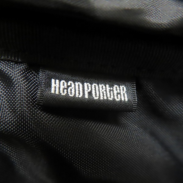 実際に弊社で買取させて頂いたHEAD PORTER/ヘッドポーター 止水ジップ ウエストバッグ/ボディバッグの画像 5枚目
