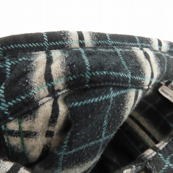 実際に弊社で買取させて頂いたSUGAR CANE/シュガーケーン オンブレチェック 長袖 ワークシャツ /Mの画像 5枚目