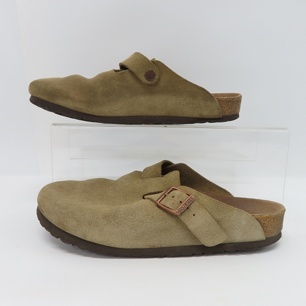 実際に弊社で買取させて頂いたBIRKENSTOCK/ビルケンシュトック BOSTON/ボストン スエードレザー サンダル /25の画像 3枚目