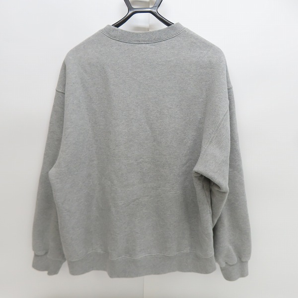 NIKE × STUSSY/ナイキ×ステューシー NRG BR CREW FLEECE GRAY CT4311