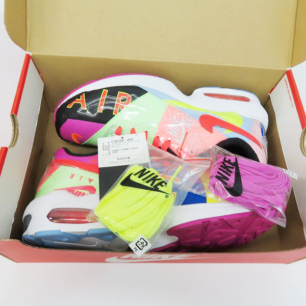 実際に弊社で買取させて頂いた【未使用】NIKE×atmos/ナイキ×アトモス AIR MAX2 LIGHT QS エアマックス2 CJ6200-001/27.5の画像 7枚目