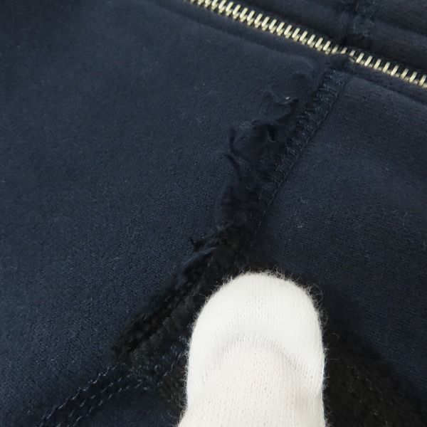 実際に弊社で買取させて頂いたHYDROGEN/ハイドロゲン BRONZAJI ブロンザージ エンブレム ワッペン ジップアップブルゾン/Sの画像 6枚目