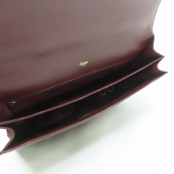 実際に弊社で買取させて頂いたCartier/カルティエ パシャ・ドゥ・カルティエ レザー ブリーフケースの画像 3枚目