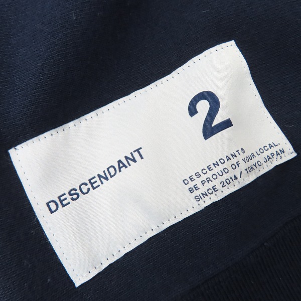 実際に弊社で買取させて頂いたDESCENDANT/ディセンダント ジップパーカー/2の画像 6枚目